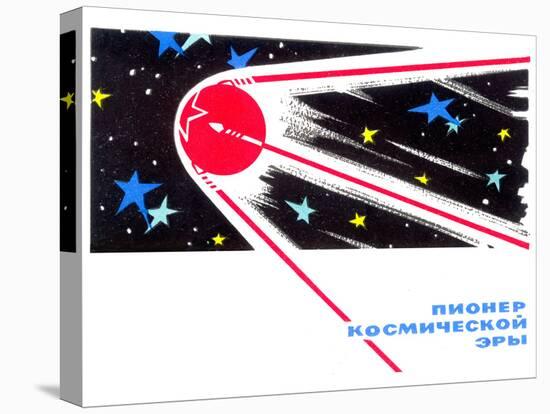 Sputnik 1 Postcard-Detlev Van Ravenswaay-Premier Image Canvas