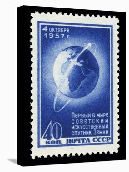 Sputnik 1 Stamp-Detlev Van Ravenswaay-Premier Image Canvas