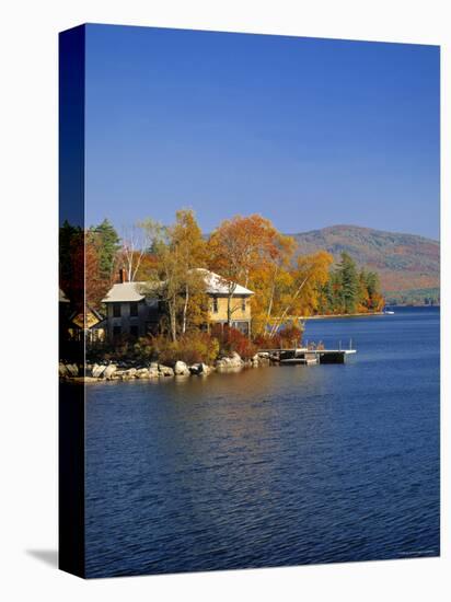 Squam Lake, Lakes Region, New Hampshire, USA-Walter Bibikow-Premier Image Canvas
