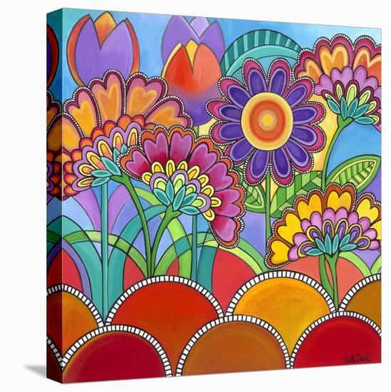 Square Flowers-Carla Bank-Premier Image Canvas