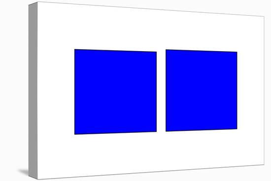 Square Illusion - Vertical Lines Appear Longer-Science Photo Library-Premier Image Canvas