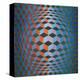 Squares-Victor Vasarely-Stretched Canvas