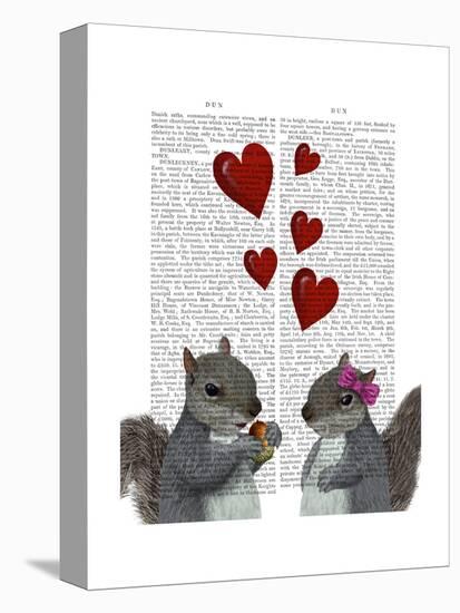 Squirrel Love-Fab Funky-Stretched Canvas