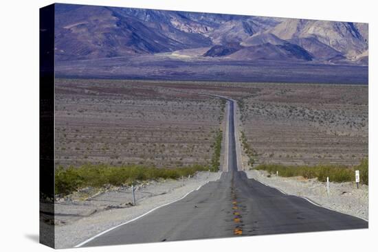 SR 190 Through Death Valley NP, Mojave Desert, California-David Wall-Premier Image Canvas