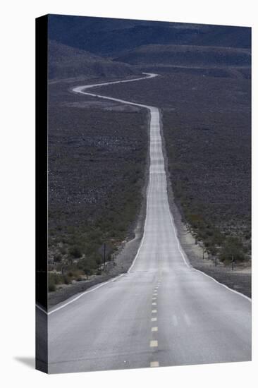 SR 190 Through Panamint Valley, Death Valley, Mojave Desert, California-David Wall-Premier Image Canvas