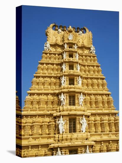 Sri Chamundeswari Temple, Chamundi Hill, Mysore, Karnataka, India, Asia-Tuul-Premier Image Canvas