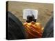 Sri Lankan Buddhist Monk Reads Holy Scriptures on First Day of their New Year at Kelaniya Temple-null-Premier Image Canvas