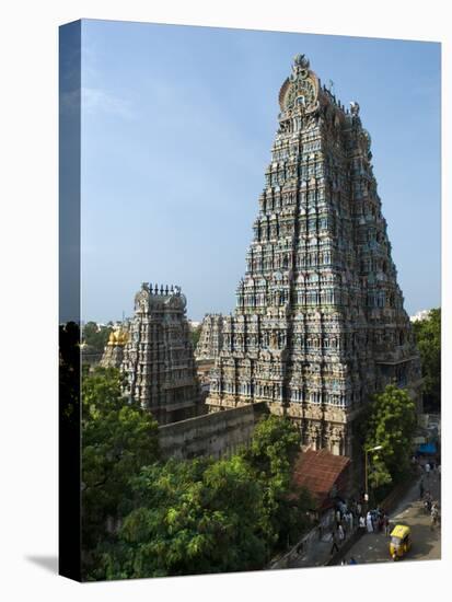 Sri Meenakshi Sundareshwara Temple, Madurai, Tamil Nadu, India, Asia-Stuart Black-Premier Image Canvas