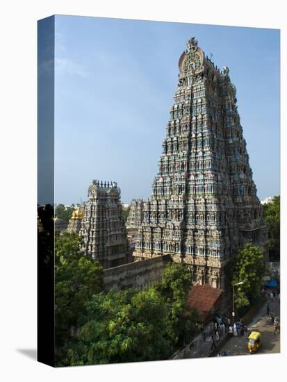 Sri Meenakshi Sundareshwara Temple, Madurai, Tamil Nadu, India, Asia-Stuart Black-Premier Image Canvas