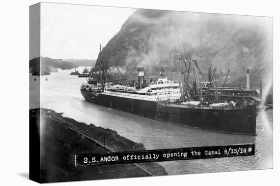 SS Ancon at the Opening of the Panama Canal-null-Premier Image Canvas