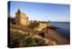 St. Andrews Castle and Castle Sands from the Scores at Sunrise, Fife, Scotland, UK-Mark Sunderland-Premier Image Canvas