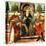 St Anthony Abbot on Throne Surrounded by Saints Leonardo and Giuliano-Domenico Ghirlandaio-Premier Image Canvas