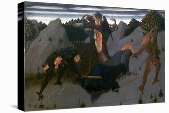 St Anthony Beaten by Devils, 1423-1426-Sassetta-Premier Image Canvas