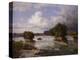 St. Anthony Falls as it Appeared in 1848, 1855-Henry Lewis-Premier Image Canvas