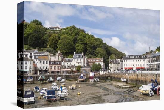 St. Aubin and its Harbour, Jersey, Channel Islands, United Kingdom, Europe-Roy Rainford-Premier Image Canvas