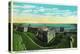 St. Augustine, Florida - Panoramic View of Fort Marion-Lantern Press-Stretched Canvas