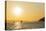St. Augustine, sailboats on the horizon at sunrise, southern area, Madagascar, Africa-Christian Kober-Premier Image Canvas
