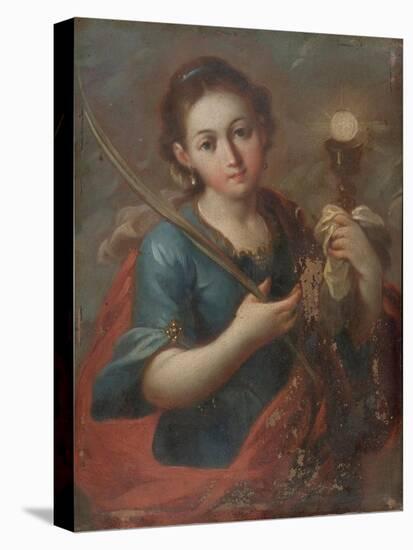 St. Barbara, C.1740 (Oil on Copper)-Miguel Cabrera-Premier Image Canvas