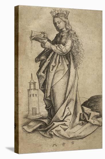 St. Barbara-Martin Schongauer-Premier Image Canvas