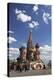 St. Basil's Cathedral on the Red Square, Moscow, Russia-null-Stretched Canvas