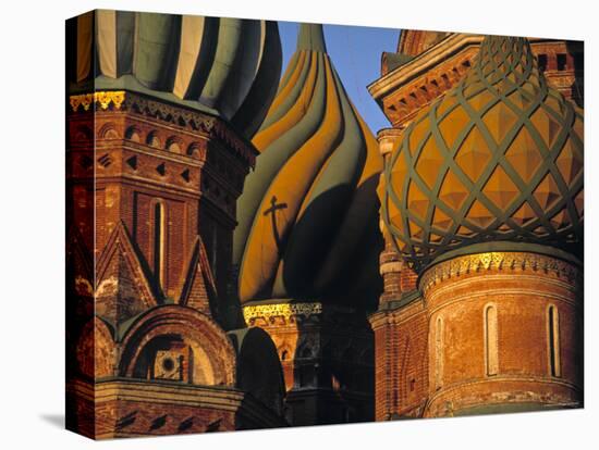 St. Basil's Cathedral, Red Square, Moscow, Russia-Jon Arnold-Premier Image Canvas