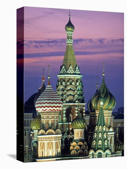St. Basil's Cathedral, Red Square, Moscow, Russia-Peter Adams-Premier Image Canvas