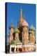 St. Basil's Cathedral, UNESCO World Heritage Site, Moscow, Russia, Europe-Miles Ertman-Premier Image Canvas