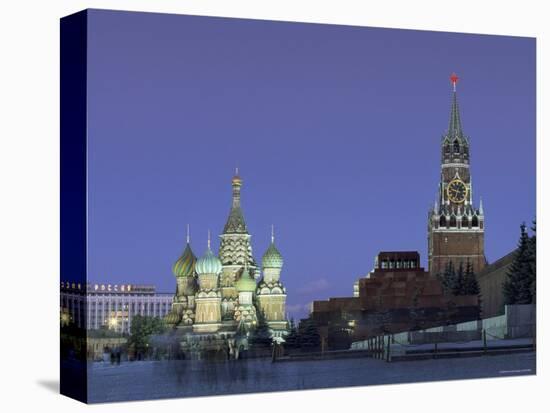 St. Basil'S, Red Square, Moscow, Russia-Jon Arnold-Premier Image Canvas