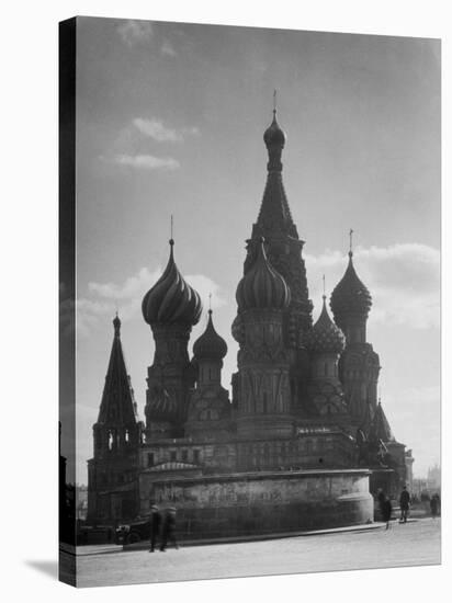 St. Basil's Russian Orthodox Cathedral in Red Square-Margaret Bourke-White-Premier Image Canvas