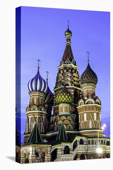 St. Basils Cathedral in Red Square, Moscow, Russia-Gavin Hellier-Premier Image Canvas