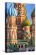 St. Basils Cathedral in Red Square, UNESCO World Heritage Site, Moscow, Russia, Europe-Gavin Hellier-Premier Image Canvas