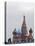 St. Basils Cathedral in the Evening, Red Square, UNESCO World Heritage Site, Moscow, Russia, Europe-Lawrence Graham-Premier Image Canvas