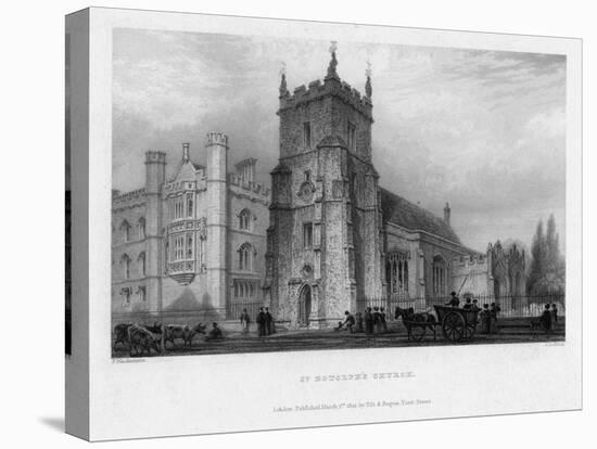 St Botolph's Church, Boston, Lincolnshire, 1842-John Le Keux-Premier Image Canvas