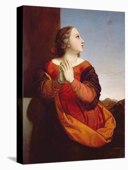 St. Catherine, C.1840 (Panel)-William Dyce-Premier Image Canvas