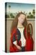 St. Catherine Standing in Front of a Wall-Baseler Schule-Premier Image Canvas