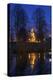 St. Chads Church Illuminated at Night-Peter Barritt-Premier Image Canvas