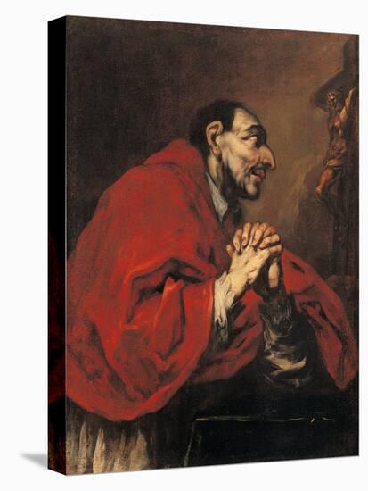 St Charles Borromeo in Prayer-Giuseppe Antonio Pianca-Premier Image Canvas