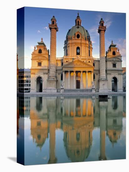 St. Charles Church, Karlsplatz, Vienna, Austria-Jon Arnold-Premier Image Canvas