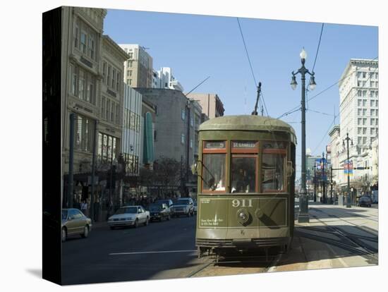 St. Charles Streetcar, New Orleans, Louisiana, USA-Ethel Davies-Premier Image Canvas