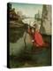 St. Christopher Carrying the Christ Child-Konrad Witz-Premier Image Canvas