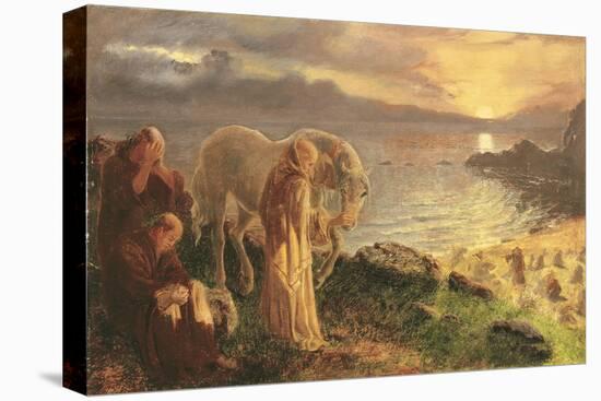 St Columba's Farewell to the White Horse, 1865-1868-Alice Boyd-Premier Image Canvas