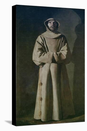 St. Francis 1645-64-Francisco de Zurbarán-Premier Image Canvas