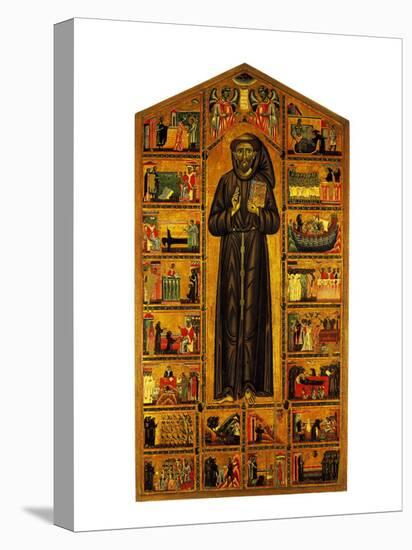 St Francis and Stories of His Life-null-Premier Image Canvas