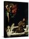 St. Francis Comforted by an Angel Musician-Francisco Ribalta-Premier Image Canvas