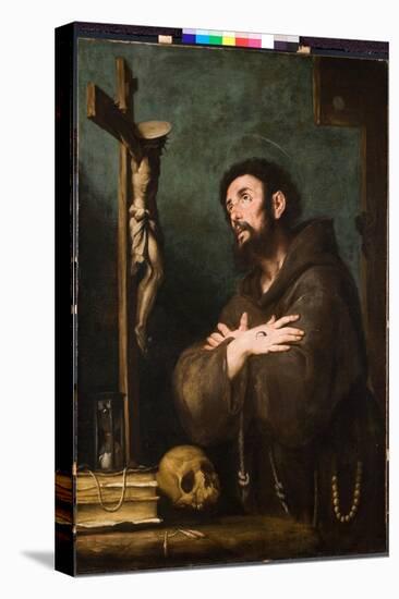 St. Francis in Ecstasy, C.1610-20-Bernardo Strozzi-Premier Image Canvas