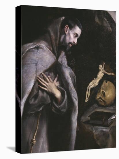 St. Francis Meditating, C.1586-92-El Greco-Premier Image Canvas