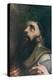 St Francis of Assisi, 1585-90, Annibale Carracci (Oil on Canvas)-Annibale Carracci-Premier Image Canvas