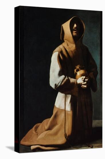 St Francis Of Assisi-Francisco de Zubaran-Premier Image Canvas