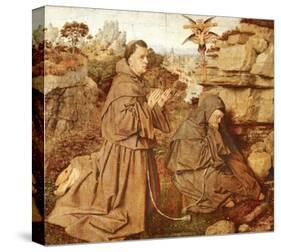 'St Francis Receiving Stigmata, 1432' Giclee Print - Jan van Eyck | Art.com