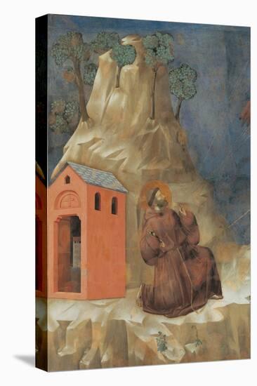 St. Francis Receiving Stigmata-Giotto-Stretched Canvas